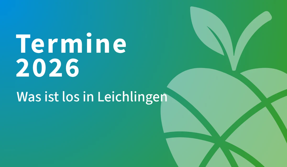 Termine 2026 in Leichlingen